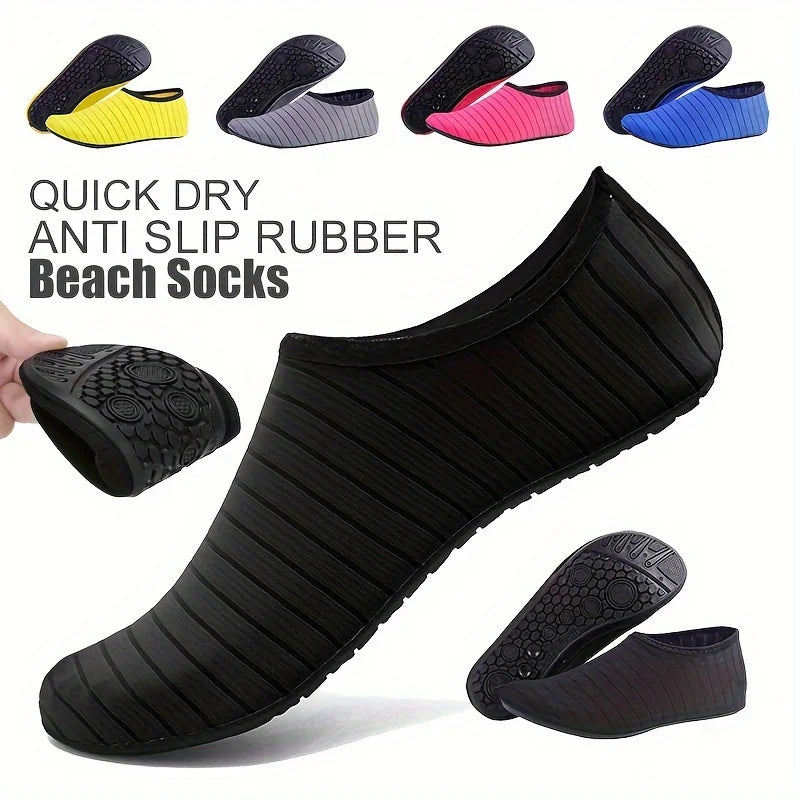1 Pair Water Sports Shoes Anti-Slip Quick-Dry