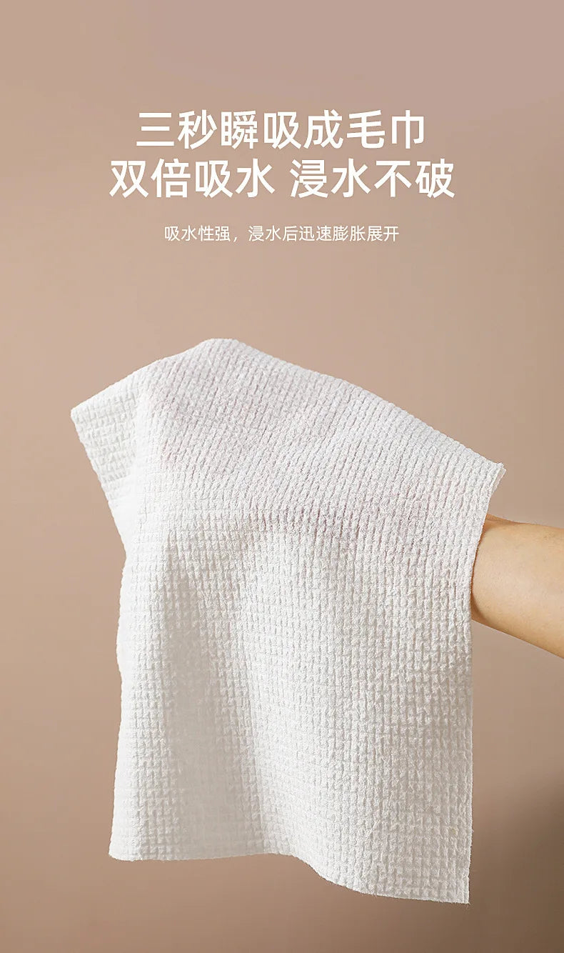 14pcs Disposable Washcloth/ Portable Travel Towel