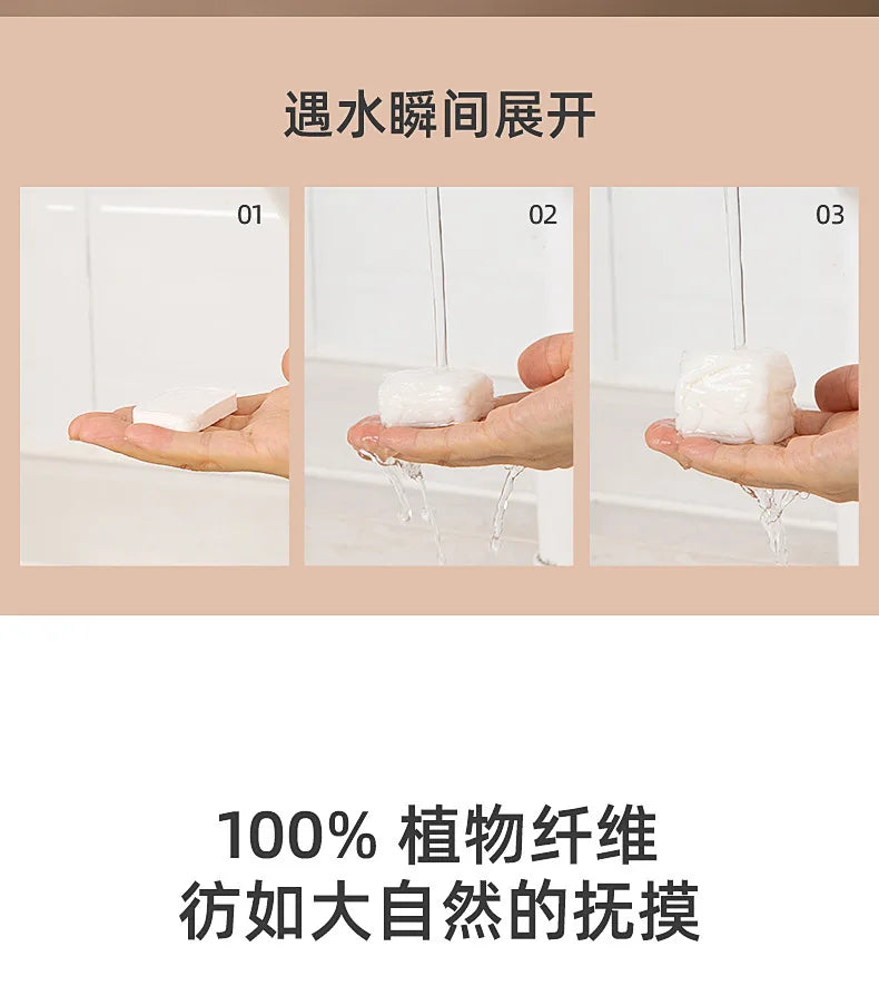 14pcs Disposable Washcloth/ Portable Travel Towel